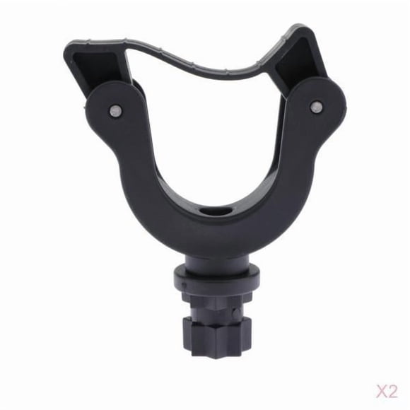 2x Clip Soporte de Remo Tubo Paddle Holder Clips Keeper para Barco Kayak