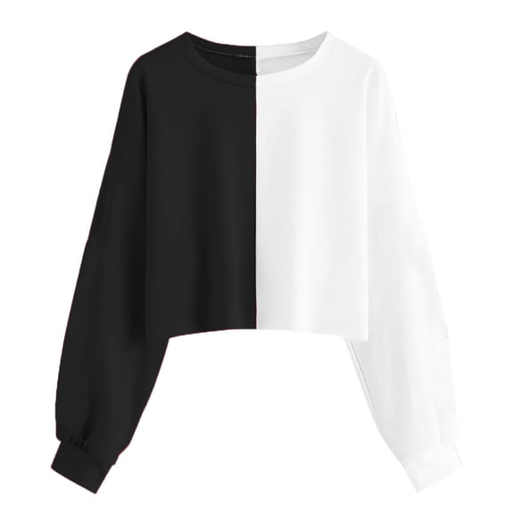Vedolay Blouses for Women Running Sweatshirt Tops Shirts for Women Long Exercise Black,M