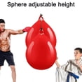 thumbnail image 3 of 1Pcs Water Heavy Bag with Water Injector Hook Sling Heavy Bag Water Punching Bag for Household Hanging Boxing, 3 of 7