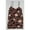 Brown - chocolate, variant on P.J. Salvage Womens Floral Print Pajama Night Gown, Brown, Small