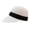 White, variant on MEICHEN Women's Summer Beach Sun Hat Fashion Outdoor Solid Visor Hat Casual Breathable Straw Hat