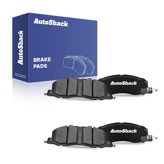 AutoShack Front Ceramic Brake Pad Set Replacement for 2020-2025 Ford Explorer 2020-2025 Lincoln Aviator 2020-2025 Ford Police Interceptor Utility 4-PC
