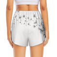 thumbnail image 4 of Haiem Dandelion Blowing In The Wind Women's 2 in 1 Running Shorts - Lightweight Athletic Workout Gym Yoga Breathable Sports Shorts Liner with Phone Pockets-Small, 4 of 9