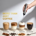 thumbnail image 3 of Electric Milk Frother with Multiple Speed Settings, 3 of 8
