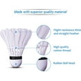 thumbnail image 1 of AMIFIT Steller Gold Series Plume Volant Lot de 10, Blanc pour Usage Intérieur et Extérieur, 1 of 1