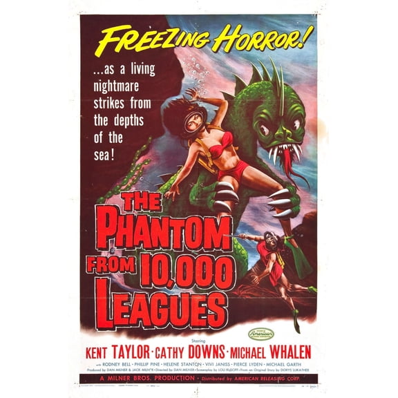 Phantom From 10000 Leagues Mini Poster 11Inx17In Poster 11x17 poster