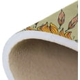 thumbnail image 7 of SKYSONIC 36x24in Yellow Sunflower Area Rug, Funny Fall Floral Non-Slip Floor Carpet for Indoor Living Dining Room Bedroom, 7 of 7