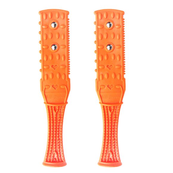 2pcs Massage Pat Acupoint Massager Beating Stick Sha Therapy Slap Plate Body Care Supplies for Men Women