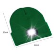 thumbnail image 4 of SUNSIOM Bonnet Rechargeable à LED - Bonnet Tricoté pour Hommes et Femmes, Chaud pour l'Hiver, Intérieur Extérieur, 4 of 9