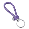 thumbnail image 4 of Llavero de cuero PU, regalo del Día del Padre, regalos para papá de hijo, hija, Soporte para Llaveros, llavero colgante para papá, Día de Valentín Violeta, 4 of 9