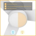 thumbnail image 3 of Carro Porter 44'' Smart Ceiling Fan with Remote, Light Kit Included, White Finish, 3 of 7