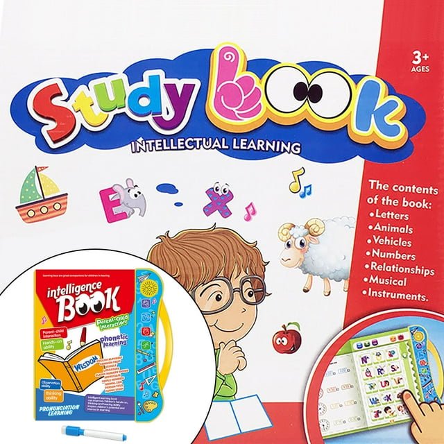 Xihbxyly Artículos de Clarence Libros En Sonidos, Juegos En Interacciones con Letras, Palabras y Formas En Inglés.