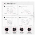 thumbnail image 4 of Set de 6 Organizadores para Refrigerador + 1 Tapa Cookify Multiusos, 4 of 6