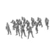 thumbnail image 5 of 13 figuras de a escala 1/64, pequeñas figuras de acción, de en miniatura para , diseño de casa de muñecas, adorno., 5 of 8