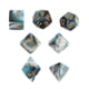 thumbnail image 1 of 7 Piezas De Acrílico Poliédrico Dados Favores De Fiesta Apoyos Juegos De Mesa Para Dnd Rpg Azul Oscuro Blanco Sunnimix dados poliédricos, 1 of 8