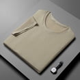 thumbnail image 2 of Men's Ice Silk Short Sleeve T-Shirt Summer Cool Tee, 2 of 13