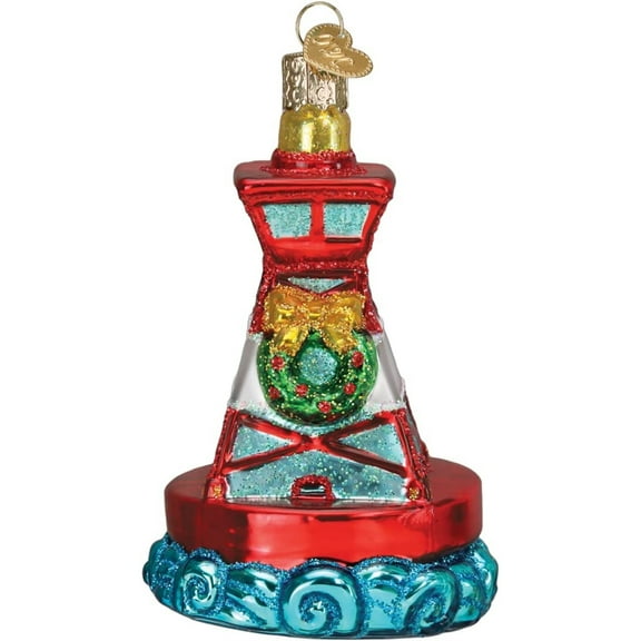 Holiday Buoy Old World Christmas Holiday Ornament Glass