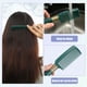 thumbnail image 2 of 1 cepillo de pelo, cepillo desenredante para mujeres y hombres, cepillo de pelo para cabello liso, rizado, largo, corto, grueso, seco, verde oscuro, plástico, 2 of 7
