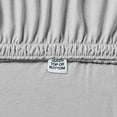 thumbnail image 3 of Better Homes & Gardens 4-Piece Soft Silver Adult Jersey Sheet Set, Full, 3 of 7