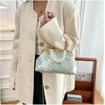 thumbnail image 2 of Pearl Evening Bag for Women Vintage Embroidered Floral Clutch Purse Evening Handbag Shoulder Crossbody Bags, 2 of 7