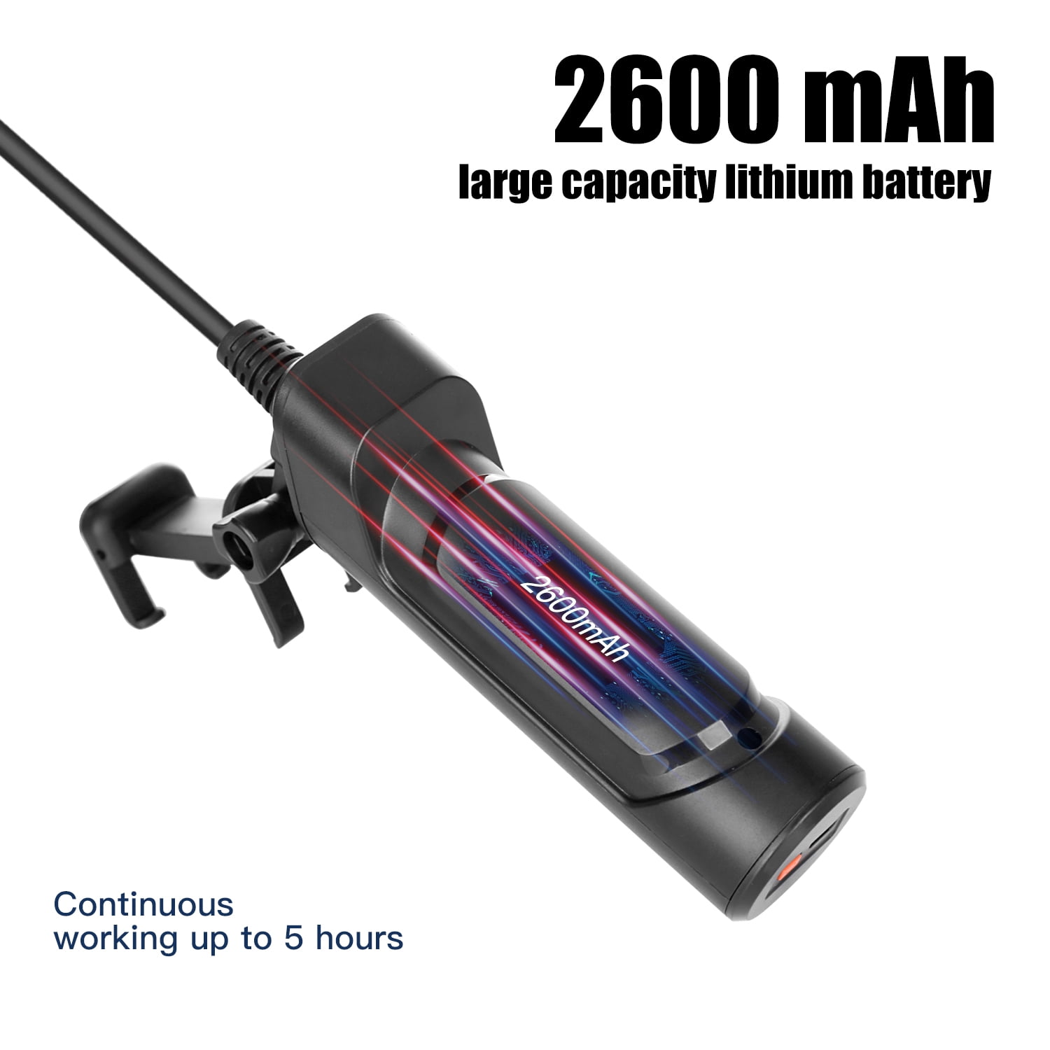 1920P HD Dual-Camera Endoscope with 9 Adjustable LEDs, IP68 Waterproof Lens, 2600mAh Battery, and Wide Compatibility for iOS & Android-16.5FT