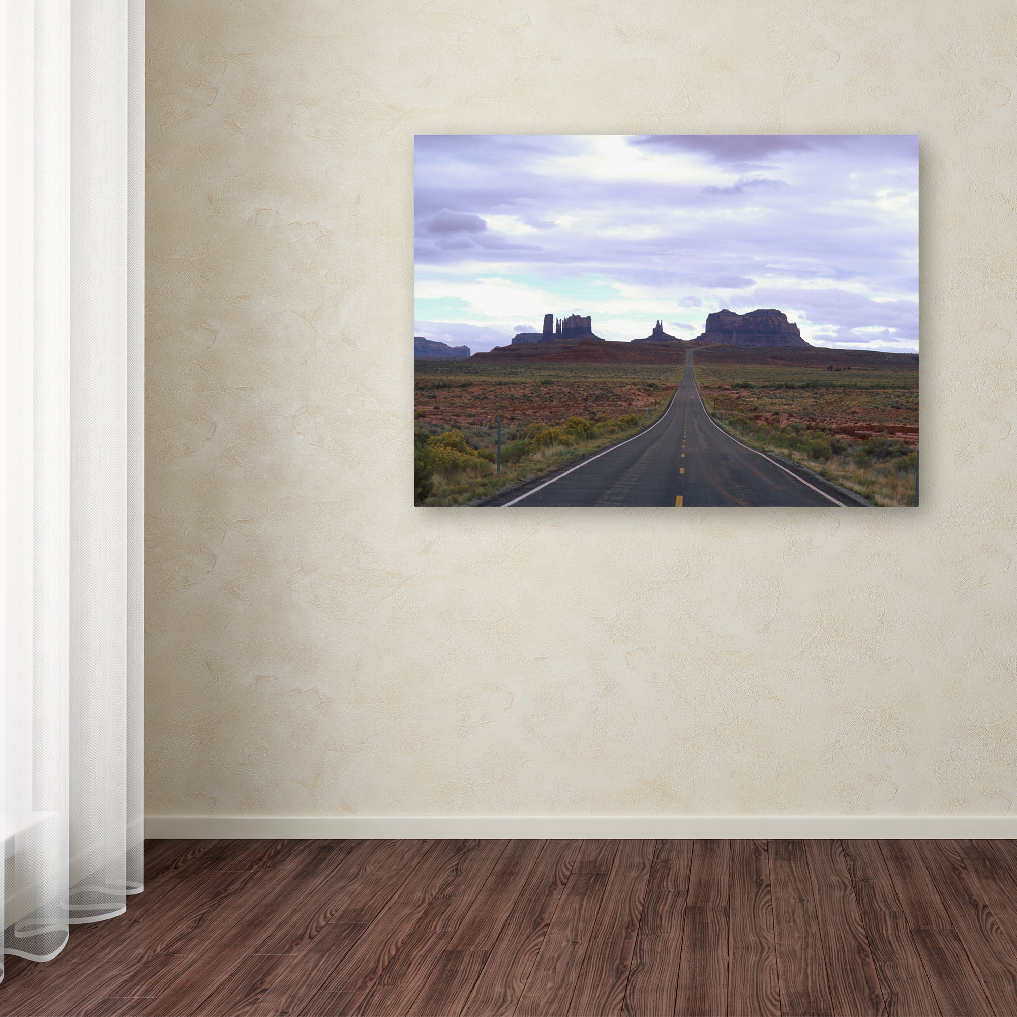 Trademark Fine Art 'Monument Valley 1' Canvas Art by Robert K Jones