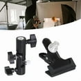 thumbnail image 2 of Photography Light Stand Mount Bracket with 1/4 3/8Inch Screw Adapter for Studio, 2 of 7