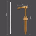 thumbnail image 5 of enjoywould 8Pcs Sherbet Syrup Press Press Type Detachable Cuttable Dispense Juice Pump Dispenser Bottle Pump Kitchen Gadgets, 5 of 5