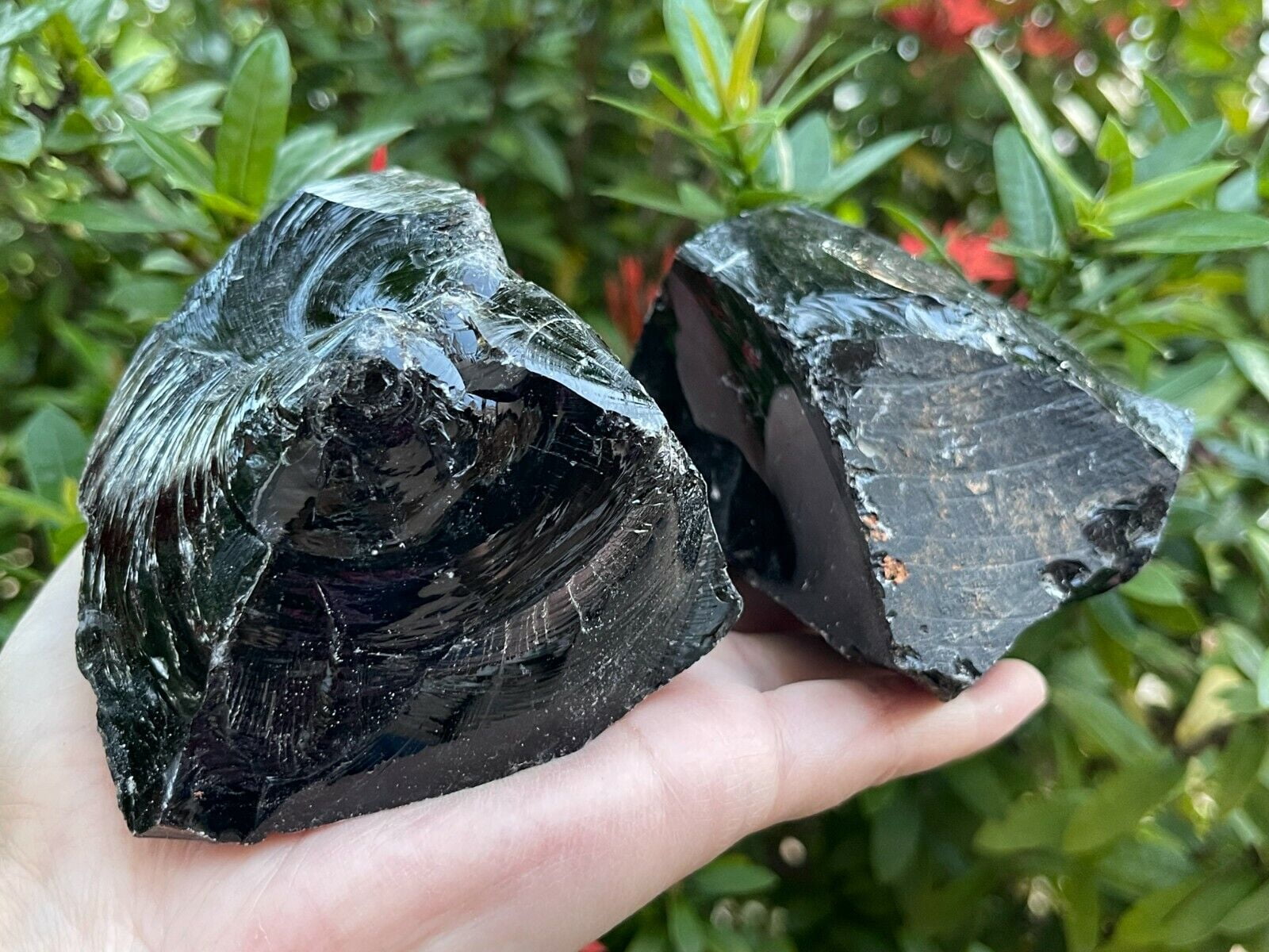 Extra Large Black Obsidian Rough Stones 3 Extra Large Black Obsidian Rough Stones 3