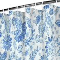 thumbnail image 3 of Pioneer Flower Floral Print Pattern Shower Curtain 84"x72" ,Bathroom Decorative Shower Curtains Set with 12 Hooks,Modern Waterproof Washable Shower Curtain, 3 of 6
