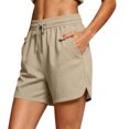 thumbnail image 2 of Sweat Shorts Women Yoga High Waisted Dolphin Shorts Summer Casual Drawstring SweatShorts with Pockets XL, 2 of 5