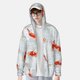 thumbnail image 2 of Fotbe Koi Fish Corals,Spring Summer Chaqueta con Protección Solar UPF 50+ para Hombre y Mujer, Camisa con Capucha y Bolsillos-XX-Large, 2 of 7