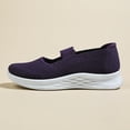 thumbnail image 4 of Women's Lightweight Walking Sneakers Casual Slip On Flats Tennis Athletic Running Fashion Sport Shoes for Girls, 4 of 15