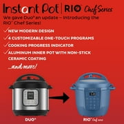 Instant Pot 6Qt RIO Chef Series, 7-in-1 Multi-Cooker, Pressure Cooker, Slow Cook, More, Day Dream