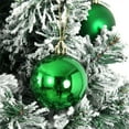thumbnail image 4 of 24pcs Small Christmas Ball, 6cm/2.36'' Ornaments Shatterproof Mini Desktop Christmas Tree Balls Multicolor Pastel Tree Ornaments Pendant (24pcs Green), 4 of 7