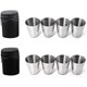 thumbnail image 1 of Clips de sellado, paquete de 10 clips de bolsa de metal, clips de bolsa de acero inoxidable, clips de bolsa de sellado de metal para alimentos, café, pan, sujetador fresco Seale Feliz Sencillez, 1 of 5