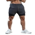 thumbnail image 2 of MesaSe Men‘s 2 in 1 Athletic Short Jogger with Pockets, 2 of 5
