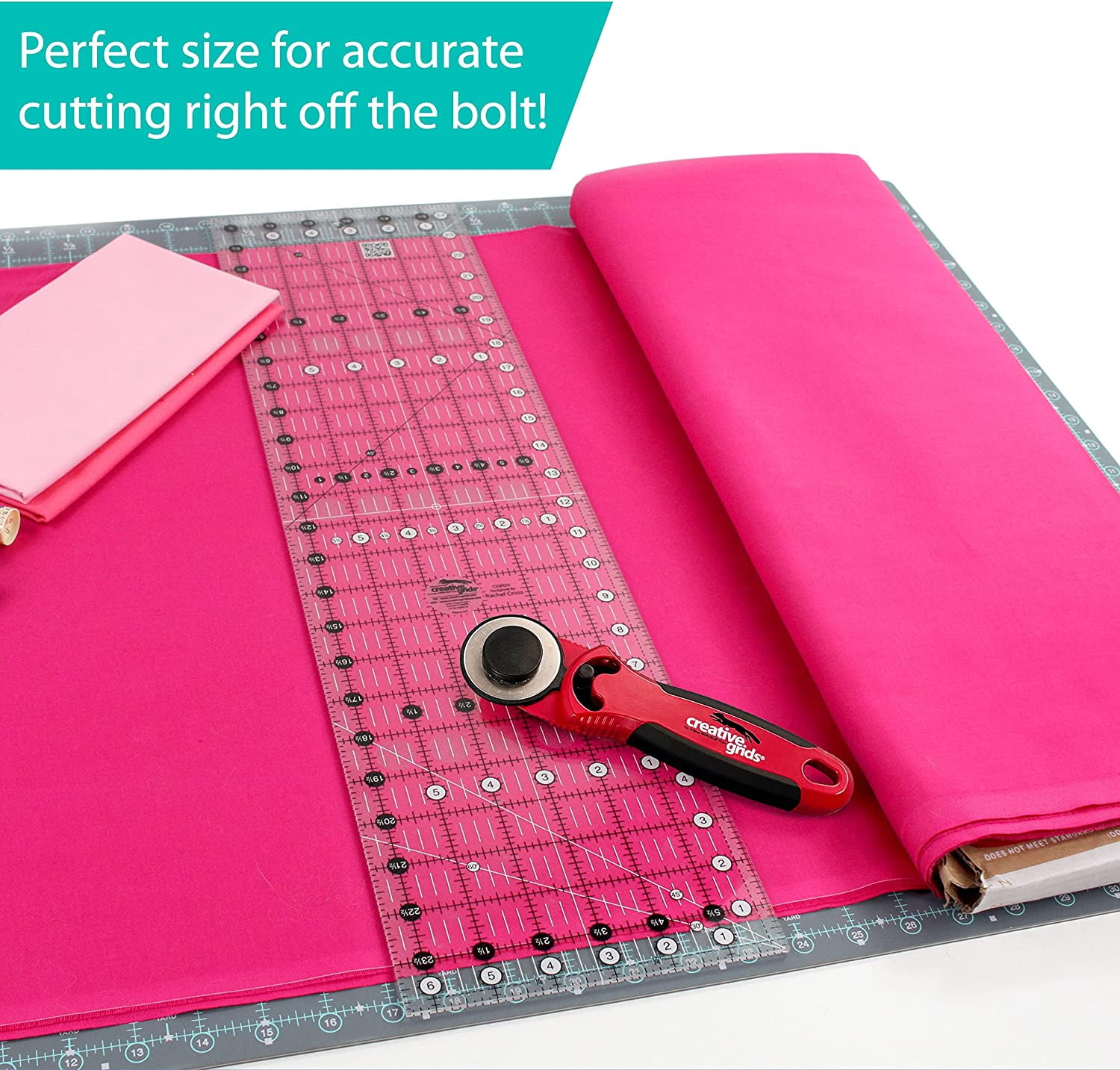 Creative Grids Quilt Ruler 2-1/2in x 24-1/2in