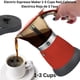thumbnail image 4 of Bene Casa - Cafetera Espresso Eléctrica 1-3 Tazas Roja, Cafetera Eléctrica Roja de 3 Tasas Modelo BC-95514., 4 of 9
