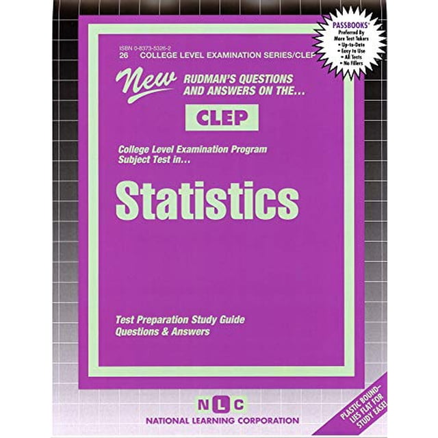 STATISTICS (College Level Examination Series) (Passbooks) (COLLEGE LEVEL EXAMINATION SERIES (CLEP))