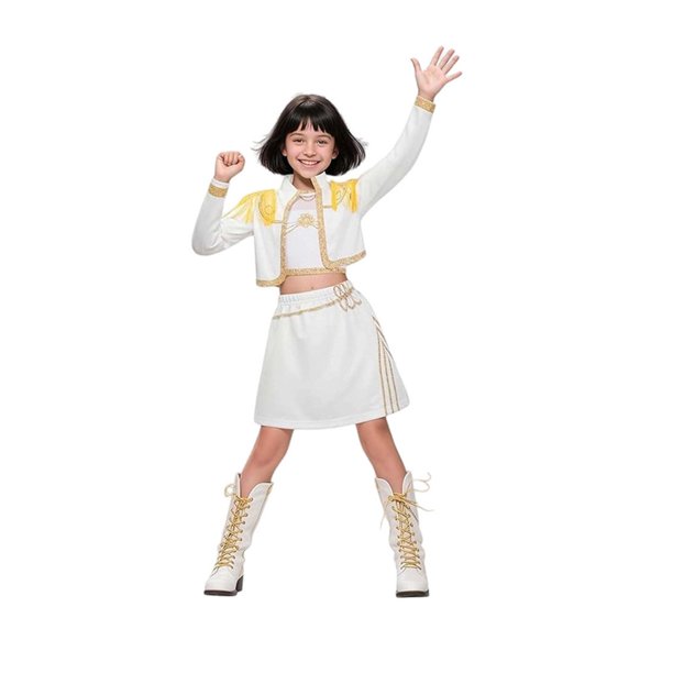 Disfraz de cazador de Halloween for niños grandes, Rumi, Mira, Zoey, cantantes, baile, escenario, juego de rol, trajes de cosplay for niños, 2026