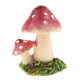 thumbnail image 4 of 2xMini Estatuilla De Hongo Hogar Hada Jardín Terrario Decoración Rojo Brillante A Sunnimix Figurilla de hongo en miniatura, 4 of 8