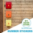 thumbnail image 6 of Uxcell Reflective Number Stickers, Vinyl Mailbox Number Decals Self-Adhesive Apple Green 1.5", 6 of 6