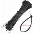 thumbnail image 4 of THTGDW-100 Pack Adhesive Clips for Wire Zip Tie Holder Mounts Self Adhesive Cable Base Holders Black Multi Purpose Cords Cable Tie Sticky Desk Wall Organizer, 4 of 4