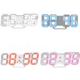 thumbnail image 2 of Reloj despertador electrónico 3D Luminoso Digital LED USB Power Reloj de pared Dígitos altamente visibles Guardurnaity DZ4337-01B, 2 of 2