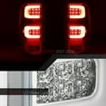 thumbnail image 3 of DNA Motoring For 07-14 GMC Sierra 1500 2500HD 3500HD LED C-Tube Tail Light Brake Lamps Pair Chrome, 3 of 9