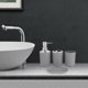 thumbnail image 3 of Utensilios de limpieza Juego de baño Conjunto de baño de granja Botella de artículos de tocador para gris, 3 of 9