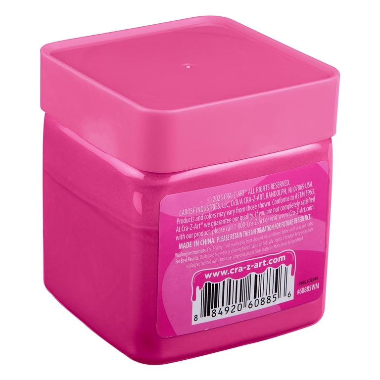 Cra-Z-Slimy I'm Fluffy Pink Slime for Kids - Pink Color Sensory
