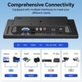thumbnail image 4 of Monitor CCTV Eyoyo de 12 pulgadas 1920 x 1080P Mini LED IPS HDMI VGA, 4 of 7