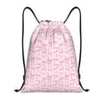 thumbnail image 1 of Lukts Ribbon Bow Pattern Drawstring Backpack Bag Sport Gym Sackpack,String Backpack Sport Bag Sack,Cinch Tote Gym Backpack-Medium, 1 of 6